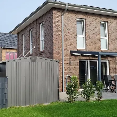 Neu!Moderne, Lichtdurchflutete Dhh, Zentral, Garten, Wallbox, Wlan Butjadingen Extérieur photo
